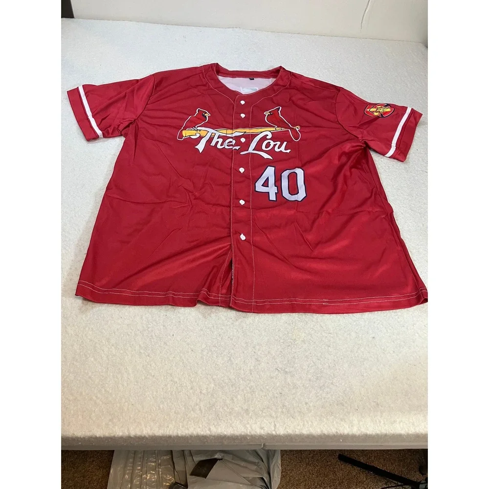 St. Louis Cardinals City Connect Willson Contreras #40 Jersey Youth XXL Red
